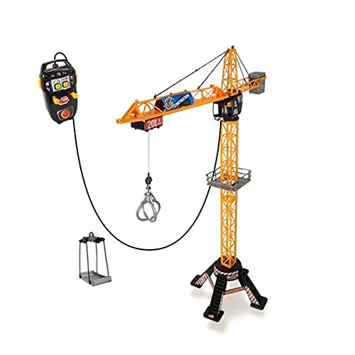 Next Page Dickie Toys 203462412 - Giant Crane, Kabelgesteuerter Kran, 120 cm hoch von Dickie Toys