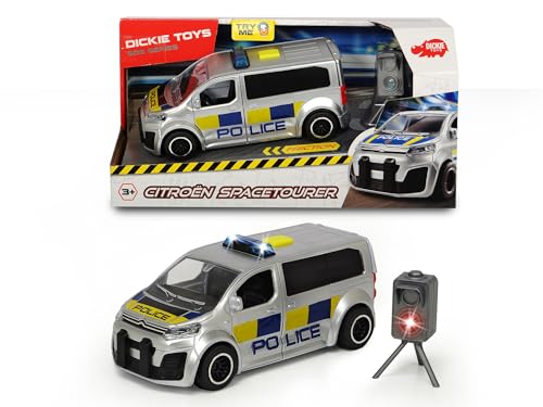 Simba Dickie SOS Citroen Spacetourer, Maßstab 1:32, Lichter und Sounds, Try Me, Mehrfarbig, 4006333060250 von Dickie Toys