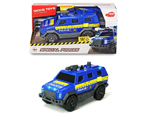 Simba Dickie SOS Special Forces halbes Swat, 18 cm, Maßstab 1:32, Licht und Töne, Mehrfarbig, 4006333059773 von Dickie Toys