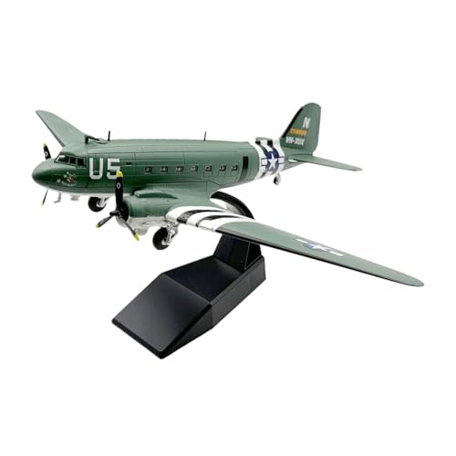 Dickly 1/100 Kampfflugzeugmodell, Flugzeugmodell, Schreibtischdekoration, Flugzeugmodell, Druckguss-Flugzeugmodell für Café, Wohnzimmer, Geschenk, Ornament von Dickly