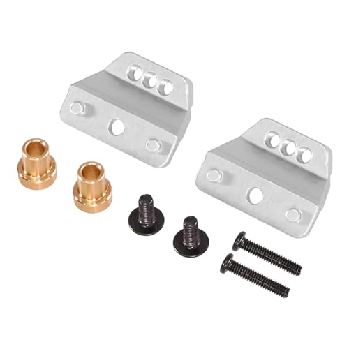 Dickly 1/12 RC Auto Stoßdämpfer Halterungen Fernbedienung Auto Teile Aluminium Legierung Professionelle Reparatur Teile für MN78 MN82 LC79, Silber Dickly 1/12 RC Auto Stoßdämpfer Halterungen Fernbedienung Auto Teile Aluminium Legierung Professionelle Reparatur Teile für MN78 MN82 LC79, Silber von Dickly