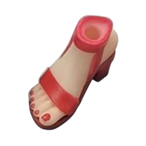 Dickly 1/6 Figur High Heels Sandalen Kostüm Szene Foto Requisite Cosplay Körper Puppen Puppe High Heels Modell für 12 Zoll Action Figur, ROT von Dickly