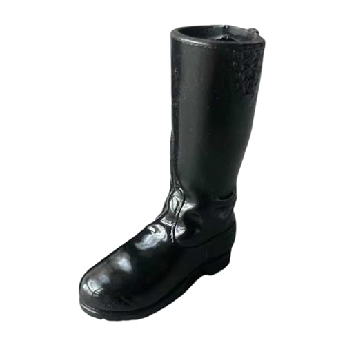 Dickly 1/6 Skala Schuhe Lange Stiefel Modell DIY Miniatur Schuhe Action Figur Schuhe für 12 Zoll Männer Figuren Puppe Modell Zubehör von Dickly