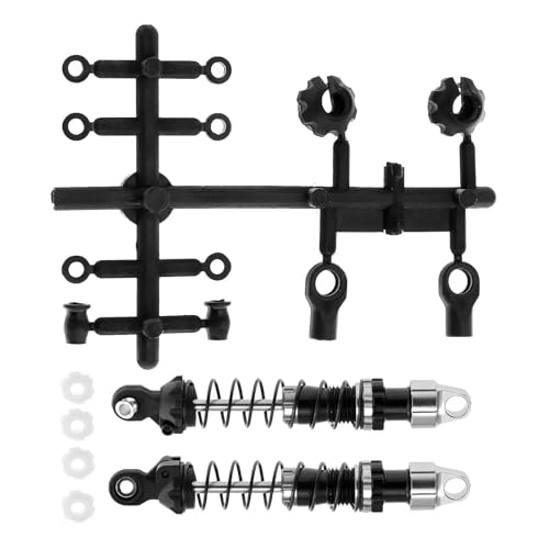 Dickly 1:10 RC Stoßdämpfer Set Stoßdämpfer Kits RC Hobby Modell ACCS Teile Professionelle Upgrade Auto, 80mm von Dickly