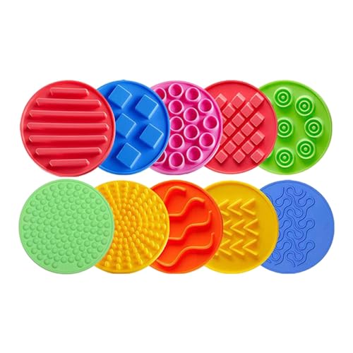 Dickly 10Pcs Sensorischen Pads Sensorischen Spielzeug Sensorischen Matten für Kinder Kinder Spiel Dickly 10Pcs Sensorischen Pads Sensorischen Spielzeug Sensorischen Matten für Kinder Kinder Spiel von Dickly