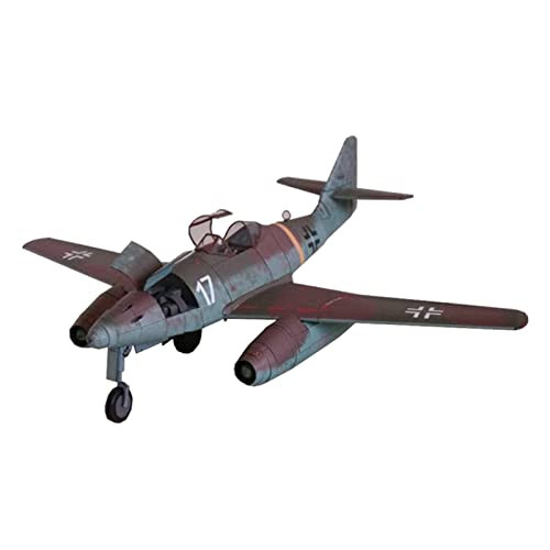 Dickly 2021 1:33 Papier German Me 262 Fighter Model Living Room Ornament von Dickly