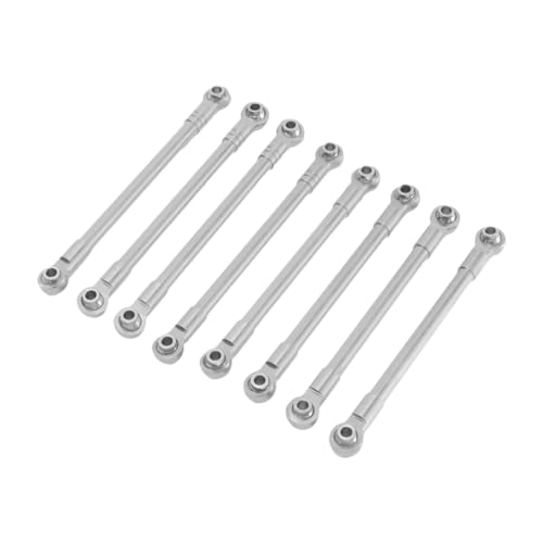 Dickly 8X RC Auto Chassis Befestigungs Stange Zubehör Ersatzteil Professionelle Reparatur Metall DIY Zubehör für 1/12 H12Y H12P, Silber Dickly 8X RC Auto Chassis Befestigungs Stange Zubehör Ersatzteil Professionelle Reparatur Metall DIY Zubehör für 1/12 H12Y H12P, Silber von Dickly