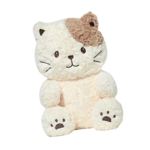 Dickly Adorable Toy Huggable Stuffed Animal Toy Cute Doll for Children Kids, Katze 23cm von Dickly