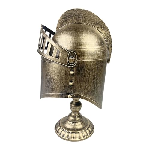 Dickly Antiker Helm, Stilvolles Accessoire für Festlichkeiten Und Events, Gold von Dickly