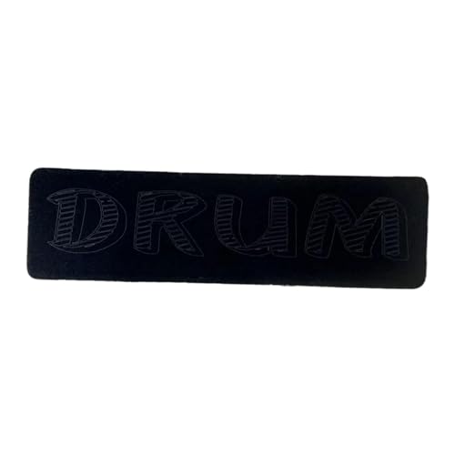 Dickly Bass Drum Hoop Protector Bass Drum rutschfeste Silikonunterlage Drum Hoop Schutz für Schlaginstrumente von Dickly