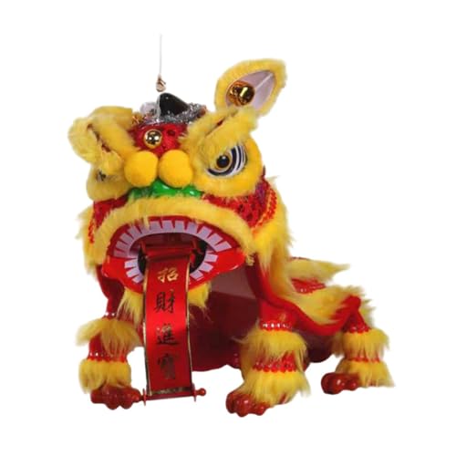 Dickly Chinesische Marionette Lion Toy Souvenir Handgefertigt von Dickly