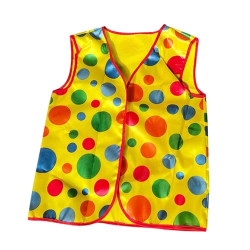 Dickly Clown Vest Funny Clown Kostüm für Rollenspiele Party Supplies Stufe Leistung von Dickly