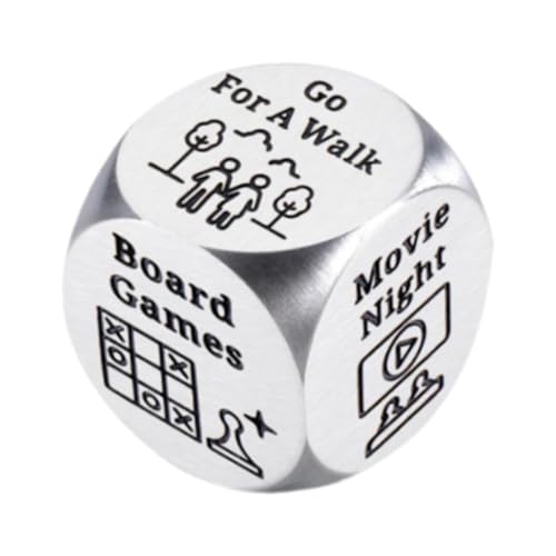 Dickly DICE DICE DICE Valentine Day Gift Ihm Ihre Ehemann Ehefrau, Funny Date Night Dice für Geburtstagsreisen, Stil d von Dickly