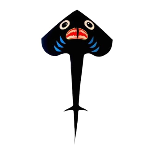 Dickly Drachenspielzeug in Haiform, Spielaktivität, entspannend, leicht zu fliegen, riesiger Einleinerdrachen für Park, Freizeit, Hof, Strand, Rasen Dickly Drachenspielzeug in Haiform, Spielaktivität, entspannend, leicht zu fliegen, riesiger Einleinerdrachen für Park, Freizeit, Hof, Strand, Rasen von Dickly