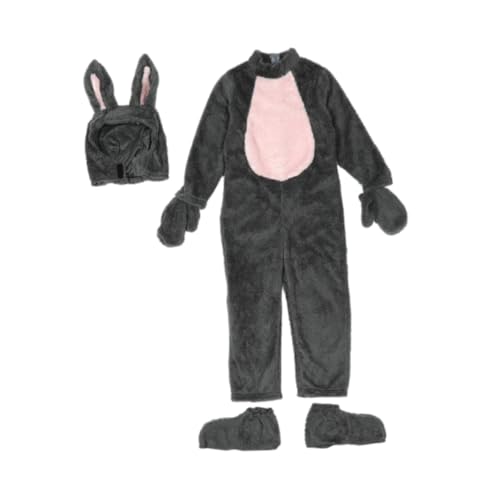 Dickly Halloween Bunny Kostüm Pyjamas für Maskerade Performance Kinder Karneval, L von Dickly