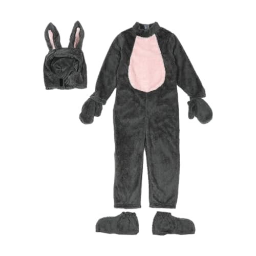 Dickly Halloween Bunny Kostüm Pyjamas für Maskerade Performance Kinder Karneval, M von Dickly