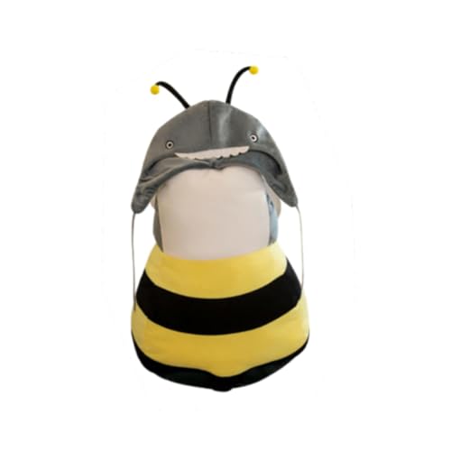 Dickly Halloween Hai-Bienen-Kostüm, tragbares Kostüm für Partygeschenke, Über 160 cm von Dickly