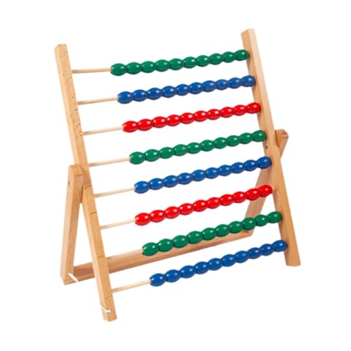 Dickly Hölzerne Abacus Toy klassisches Holzmathematikspiel Spielzeug Vorschulspielzeug Kleinkinder Mathematik Spielzeug für Kindergarten von Dickly