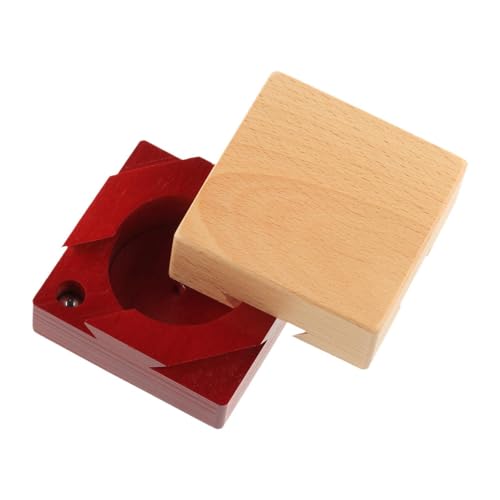 Dickly Holz Puzzle Box für Kreative Denkspiele Und Aufbewahrung, Außen 7,3x7,3cmx5cm Dickly Holz Puzzle Box für Kreative Denkspiele Und Aufbewahrung, Außen 7,3x7,3cmx5cm von Dickly
