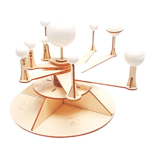 Dickly Holzbaustein-Kit, Weltraumspielzeug, Technologie-Spielzeug, Wissenschafts-Kit für Raumschiff-Aktivitäten, Sekundarstufe Dickly Holzbaustein-Kit, Weltraumspielzeug, Technologie-Spielzeug, Wissenschafts-Kit für Raumschiff-Aktivitäten, Sekundarstufe von Dickly