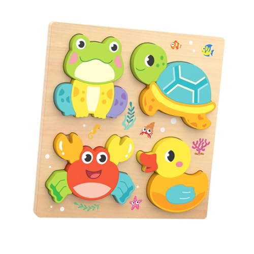 Dickly Holzpuzzles für Babys, Farben Und Formen, Kognitives Entwicklungsspiel, Cartoon Lernspielzeug, Holzpuzzle für 1, 2 Und 3 Jährige Babys, Meerestier Dickly Holzpuzzles für Babys, Farben Und Formen, Kognitives Entwicklungsspiel, Cartoon Lernspielzeug, Holzpuzzle für 1, 2 Und 3 Jährige Babys, Meerestier von Dickly