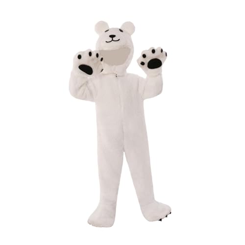 Dickly Kinderbär Kostüm Plüsch Homewear für Rollenspiele Party Dress -up Urlaub, L von Dickly