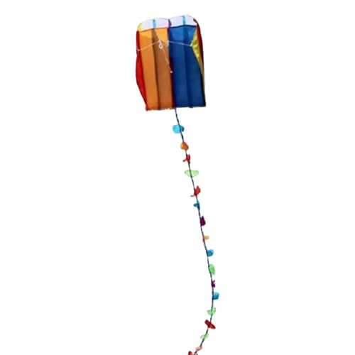 Dickly Kleiner Regenbogen weicher Kite Outdoor -Spielzeug tragbares Sport Drachen Flugzeug für Reise Hinterhof Erwachsene Kinder über 7 Jahre alt von Dickly