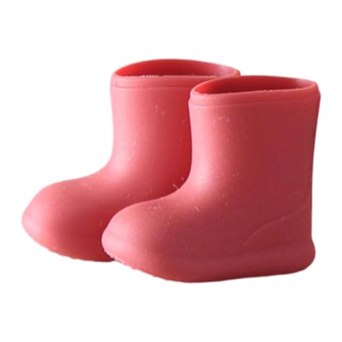 Dickly Puppenschuhe Regenstiefel Mini für 1/12 Puppe Ob11 Puppenschuhe Foto Requisite Wasserdicht Stilvoll Puppen Zubehör Spielzeug, Rot Dickly Puppenschuhe Regenstiefel Mini für 1/12 Puppe Ob11 Puppenschuhe Foto Requisite Wasserdicht Stilvoll Puppen Zubehör Spielzeug, Rot von Dickly