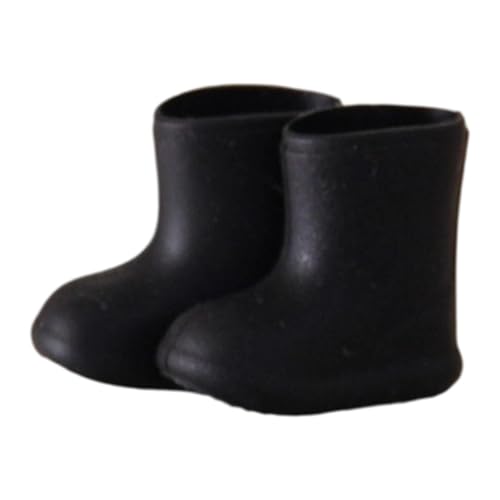 Dickly Puppenschuhe Regenstiefel Mini für 1/12 Puppe Ob11 Puppenschuhe Foto Requisite Wasserdicht Stilvoll Puppen Zubehör Spielzeug, Schwarz Dickly Puppenschuhe Regenstiefel Mini für 1/12 Puppe Ob11 Puppenschuhe Foto Requisite Wasserdicht Stilvoll Puppen Zubehör Spielzeug, Schwarz von Dickly