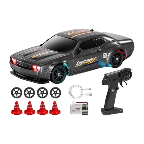 Dickly RC Driftauto Im Maßstab 1:43, Mini Renn Driftauto, Spielzeug Im Maßstab 1:43, Grau Dickly RC Driftauto Im Maßstab 1:43, Mini Renn Driftauto, Spielzeug Im Maßstab 1:43, Grau von Dickly