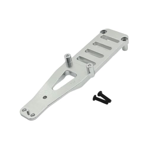 Dickly RC-Platine für die zweite, RC-Ersatzteile, Upgrade, RC-Automodell-Zubehör, Aluminiumlegierung für Wltoys 12428 124006 1/12 RC-Auto DIY, Silber von Dickly