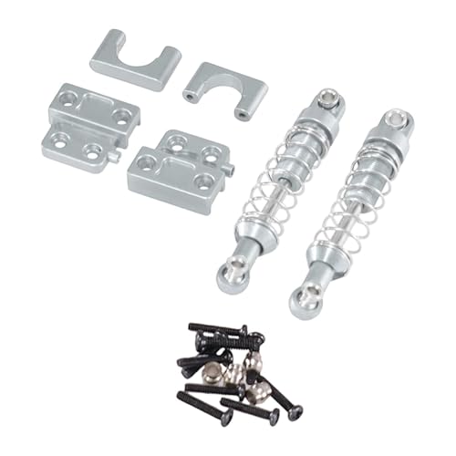 Dickly RC-Stoßdämpfer hinten, Federungsdämpfer-Set, Maßstab 1:12, Hobby-Auto, DIY-Ersatzteil, Ersatzmodell, Spielzeug, Ersatzteile, RC-Automodell, Argent Dickly RC-Stoßdämpfer hinten, Federungsdämpfer-Set, Maßstab 1:12, Hobby-Auto, DIY-Ersatzteil, Ersatzmodell, Spielzeug, Ersatzteile, RC-Automodell, Argent von Dickly