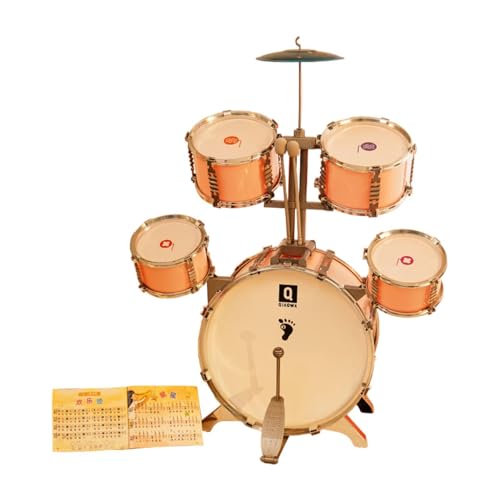 Dickly -Schlagzeug, Percussion-Musikinstrumente, Spielzeug, pädagogisches Musikspielzeug-Set für den Kindergarten, Geburtstagsgeschenk, Kindertag, Rosa Dickly -Schlagzeug, Percussion-Musikinstrumente, Spielzeug, pädagogisches Musikspielzeug-Set für den Kindergarten, Geburtstagsgeschenk, Kindertag, Rosa von Dickly