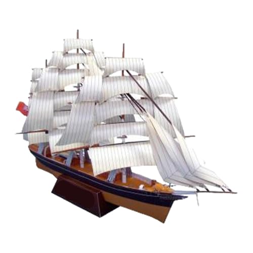 Dickly Segelboot-Schiffsbausätze aus Papier, 3D-Puzzle-Schiffsmodellbausätze, Sammlerstücke zum Selberbauen von Schiffen, Modellboot-Bausätze zum Selberbauen von Dickly