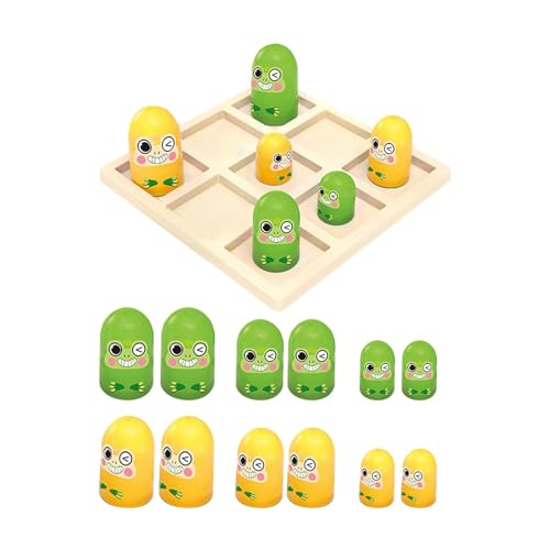 Dickly Toe Puzzlespiele, für Eltern Und Kinder, für Kinder Und Erwachsene Ab 3 Jahren, Klassisches Desktop Spiel, Frosch Dickly Toe Puzzlespiele, für Eltern Und Kinder, für Kinder Und Erwachsene Ab 3 Jahren, Klassisches Desktop Spiel, Frosch von Dickly