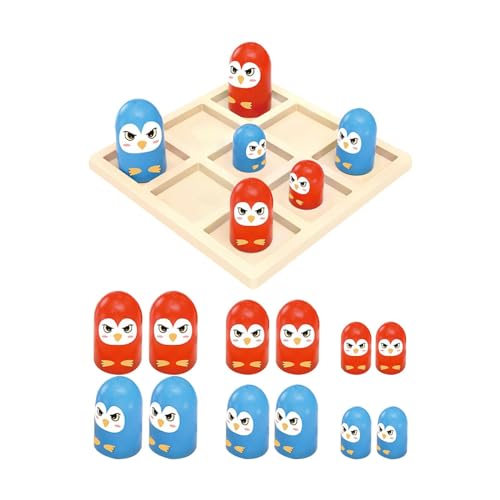 Dickly Toe Puzzlespiele, für Eltern Und Kinder, für Kinder Und Erwachsene Ab 3 Jahren, Klassisches Desktop Spiel, Pinguin Dickly Toe Puzzlespiele, für Eltern Und Kinder, für Kinder Und Erwachsene Ab 3 Jahren, Klassisches Desktop Spiel, Pinguin von Dickly