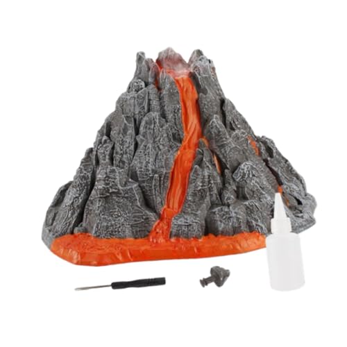 Dickly Vulcano Science Kit, Vulkanmodell Spielzeug Bildungsspielzeug, lustiger simulierter aktiver Vulkan, Vulkanausbruchmodell für Kinder von Dickly