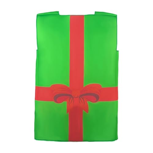 Dickly Weihnachtsgeschenkbox Kostüm Kostüm Requisite für Geburtstag Bühnenshow Karneval, Grün für Kinder Dickly Weihnachtsgeschenkbox Kostüm Kostüm Requisite für Geburtstag Bühnenshow Karneval, Grün für Kinder von Dickly