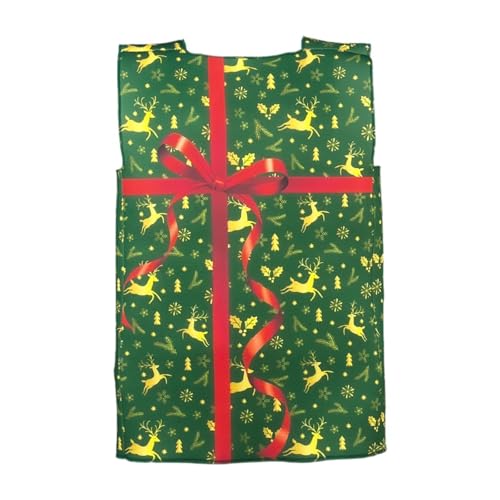 Dickly Weihnachtsgeschenkbox Kostüm Kostüm Requisite für Geburtstag Bühnenshow Karneval, Grüner Elch für Kinder Dickly Weihnachtsgeschenkbox Kostüm Kostüm Requisite für Geburtstag Bühnenshow Karneval, Grüner Elch für Kinder von Dickly