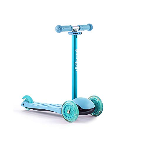 Didicar, Didiscoot - Teal Blue, Kids Scooter, 3 Wheel Scooter, Kids Ride On Toys, Toddler Scooter, Ride On Toys, Outdoor Toys, Foldable Scooter von Didicar