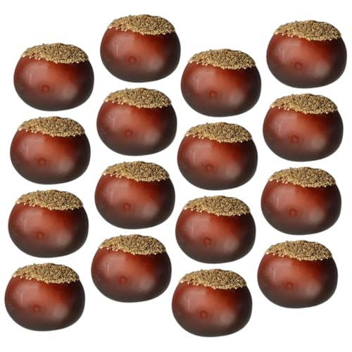 Didiseaon 16 Stück Teiliges Künstliche Kastanien Dekorationen aus Stabilem Schaumstoff Realistische Nachbildung Leichte Deko für Herbst und Zuhause Vielseitige Fotorequisiten und Didiseaon 16 Stück Teiliges Künstliche Kastanien Dekorationen aus Stabilem Schaumstoff Realistische Nachbildung Leichte Deko für Herbst und Zuhause Vielseitige Fotorequisiten und von Didiseaon