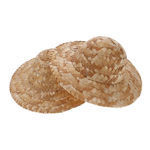 Didiseaon 2 Stück DIY Strohhüte zum Bemalen Blanko Bastelhüte für Kreative Handarbeit Puppe Strohhut Dekoration Multifunktional und Leicht zu Gestalten Didiseaon 2 Stück DIY Strohhüte zum Bemalen Blanko Bastelhüte für Kreative Handarbeit Puppe Strohhut Dekoration Multifunktional und Leicht zu Gestalten von Didiseaon
