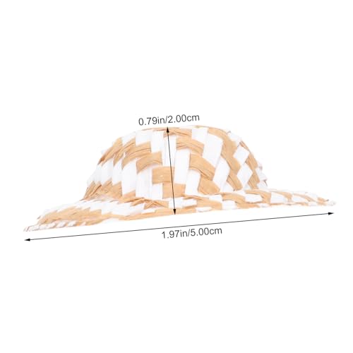 Didiseaon 20 Stück Teiliges Miniatur Strohhut Handgefertigte Geflochtene Puppenhüte Vielseitiges DIY Accessoire und Fotorequisite für Puppen Bastelprojekte und Kreative Dekoration Didiseaon 20 Stück Teiliges Miniatur Strohhut Handgefertigte Geflochtene Puppenhüte Vielseitiges DIY Accessoire und Fotorequisite für Puppen Bastelprojekte und Kreative Dekoration von Didiseaon