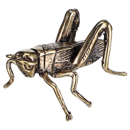 Didiseaon Cricket Ornamente Sonnenfänger Moderne Heimdekoration Ergonomisches Mauspad Cricket Zubehör Vakuum Kunstheuschrecken Figur Streich Set Miniatur Künstliche Hängepflanzen von Didiseaon