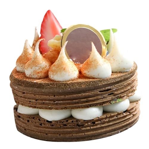 Didiseaon Künstliches Kuchenmodell Realistische Tortendekoration Fotorequisit für Hochzeit Party Fensterdisplay Braun Langlebig Vielseitig Einsetzbar Didiseaon Künstliches Kuchenmodell Realistische Tortendekoration Fotorequisit für Hochzeit Party Fensterdisplay Braun Langlebig Vielseitig Einsetzbar von Didiseaon