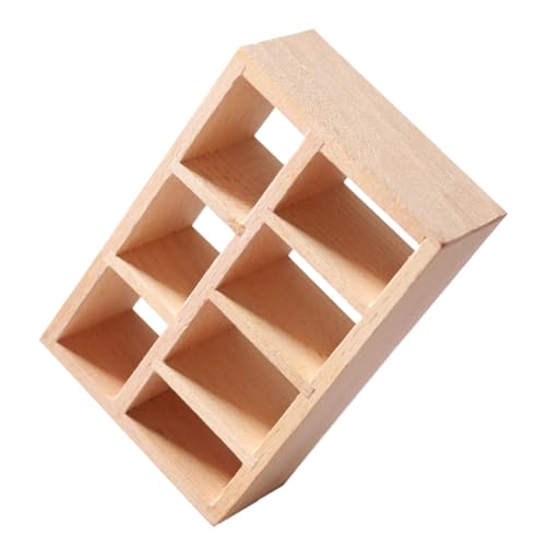 Didiseaon Maßstab Kleiner Holzschrank mit Türen Puppenmöbel für Wohnzimmer und Arbeitszimmer Deko Geschenkidee Didiseaon Maßstab Kleiner Holzschrank mit Türen Puppenmöbel für Wohnzimmer und Arbeitszimmer Deko Geschenkidee von Didiseaon