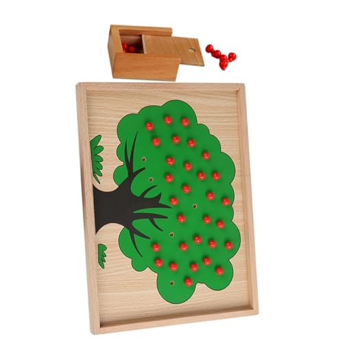 Didiseaon Montessori Holz Lernspielzeug Zählen Rechnen Vorschule Zahlenverständnis Holz Äpfel Memory Game DIY Pädagogisches Didiseaon Montessori Holz Lernspielzeug Zählen Rechnen Vorschule Zahlenverständnis Holz Äpfel Memory Game DIY Pädagogisches von Didiseaon