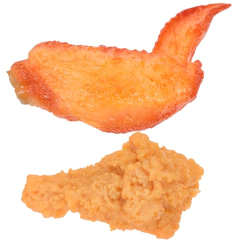 Didiseaon Realistisches Teiliges Künstliche Hähnchenkeule und Chicken Wings Langlebige Lebensmittelechte Lebensmittelmodelle als Dekoration Fotorequisite und Schaustück für Küche Restaurant Didiseaon Realistisches Teiliges Künstliche Hähnchenkeule und Chicken Wings Langlebige Lebensmittelechte Lebensmittelmodelle als Dekoration Fotorequisite und Schaustück für Küche Restaurant von Didiseaon