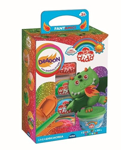 Didò F360800 Dragon,Stars Spielpaste, Sortiert, S von DIDO'