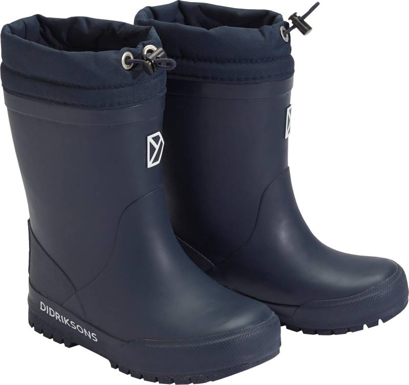 Didriksons Slush Gefütterte Gummistiefel, Navy, 22, Kindergummistiefel, Kinderstiefel, Gummistiefel kinder, Kids von Didriksons